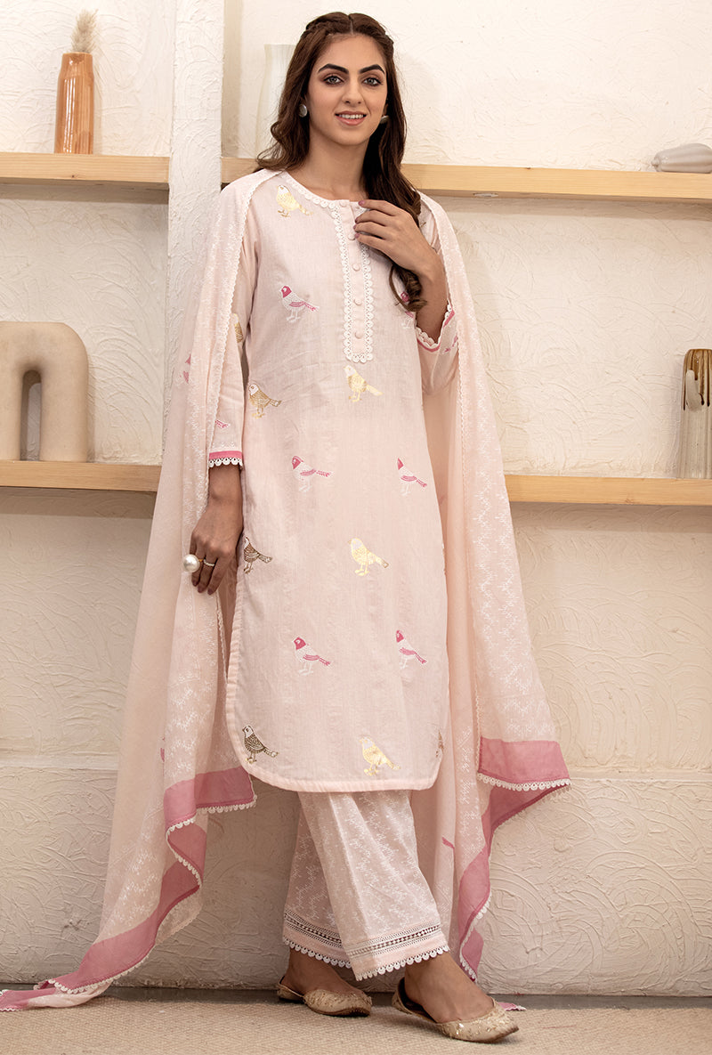 Pink Pihu Salwar Kurta Set