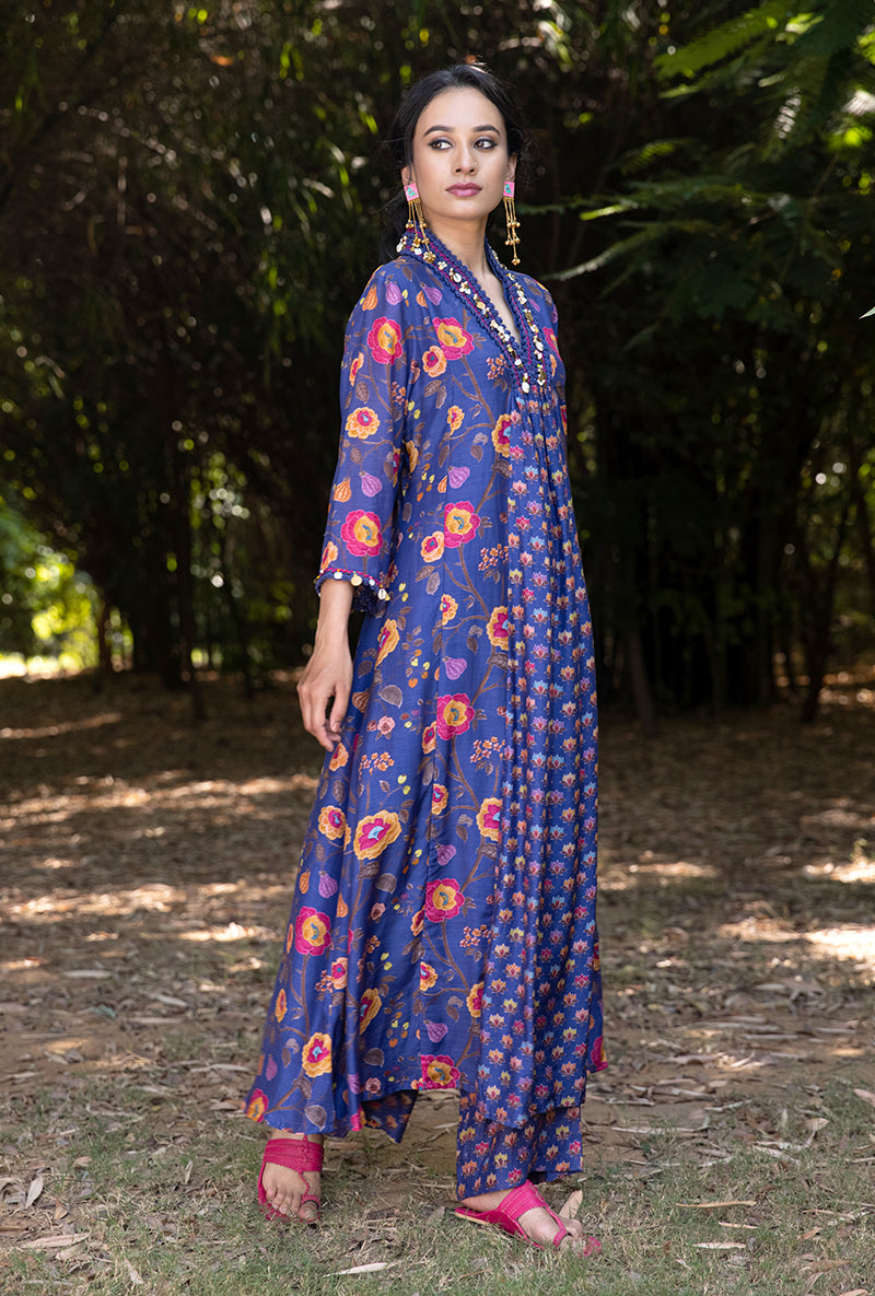 Blue Shell Amaaya Kurta Set