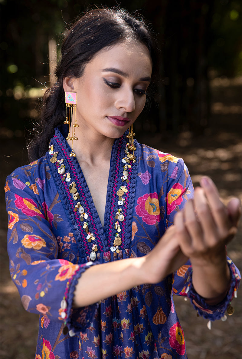 Blue Shell Amaaya Kurta Set