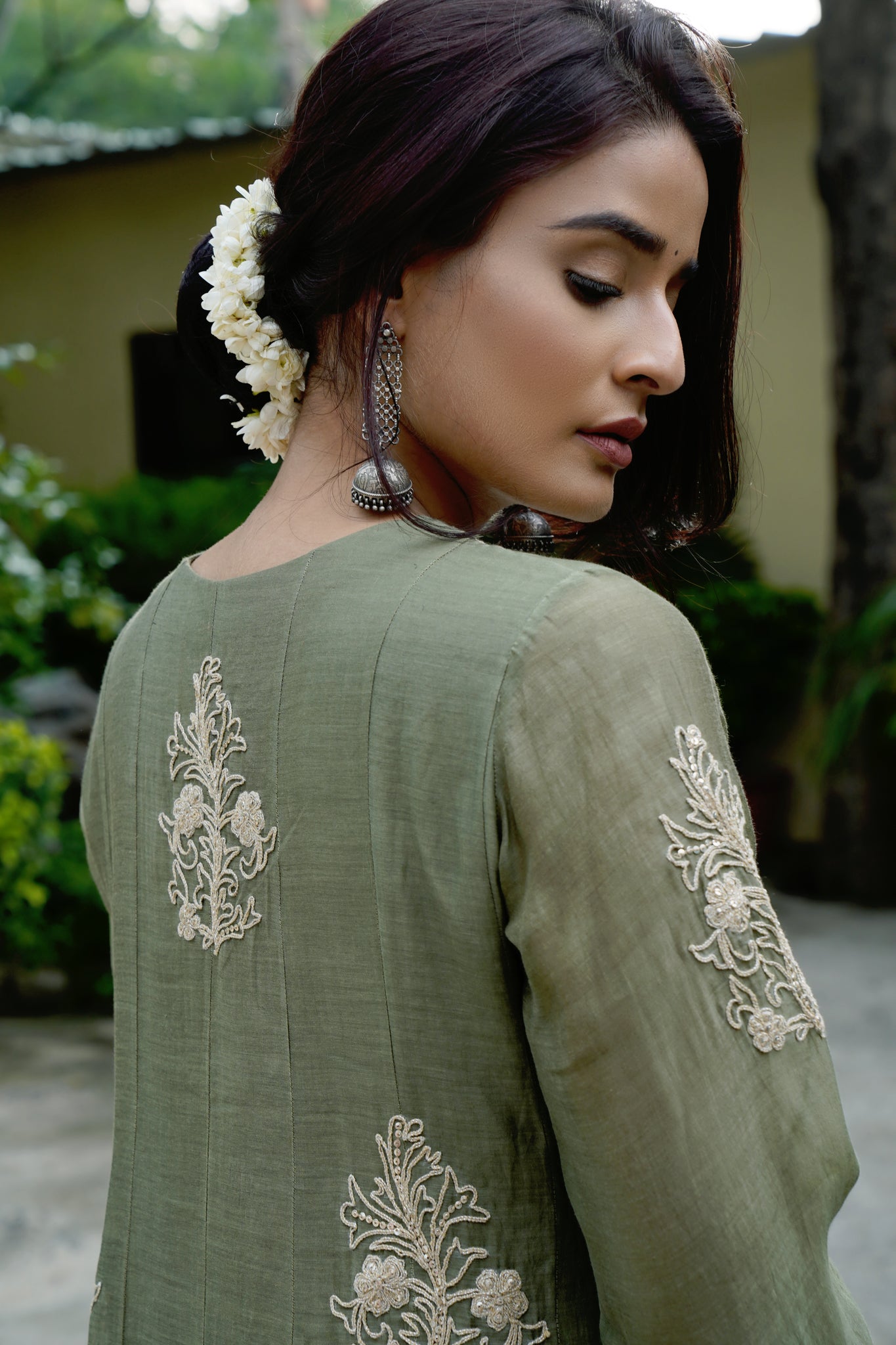 Green Meher Kurta Set