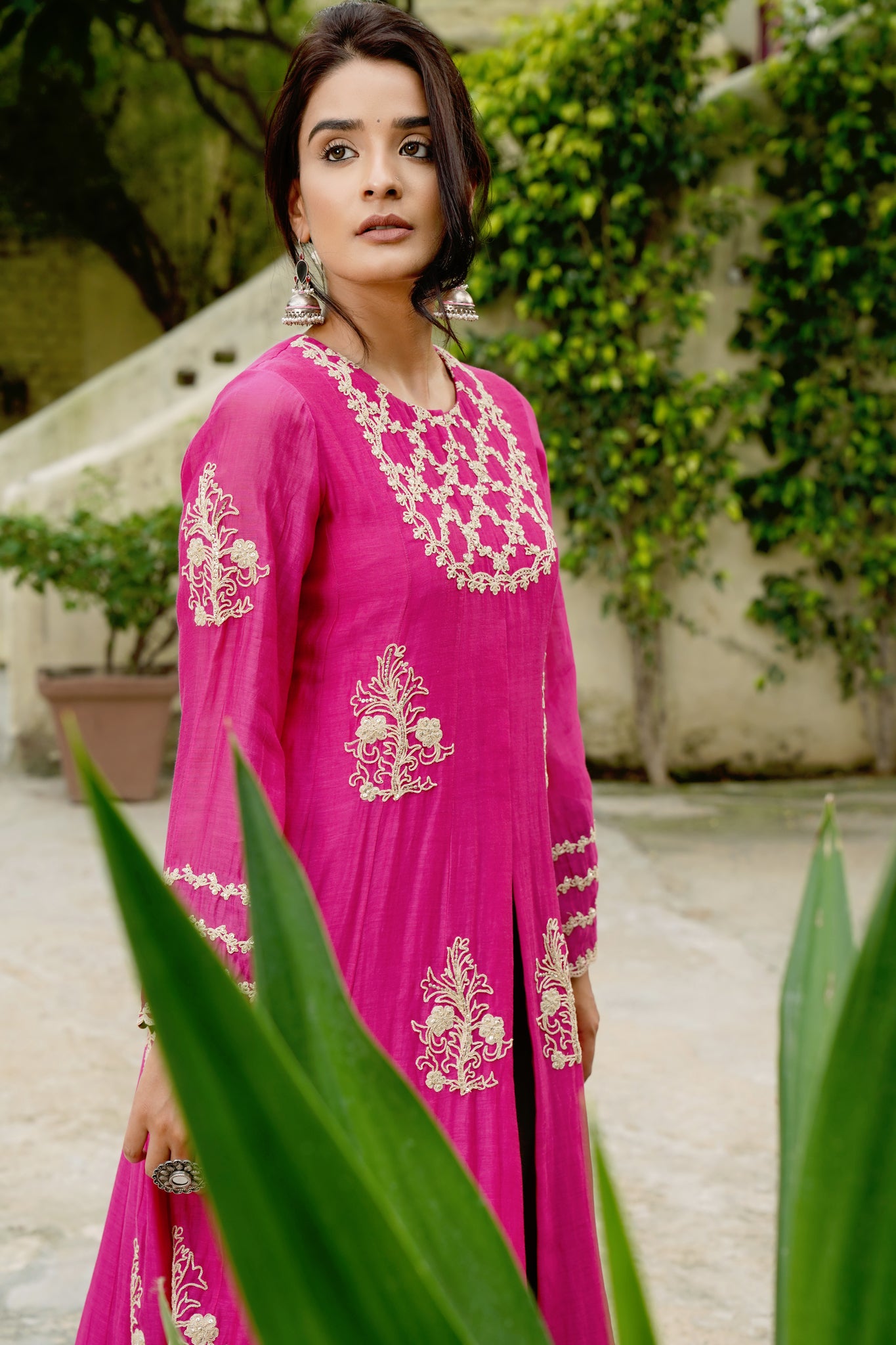 Pink Meher Kurta Set