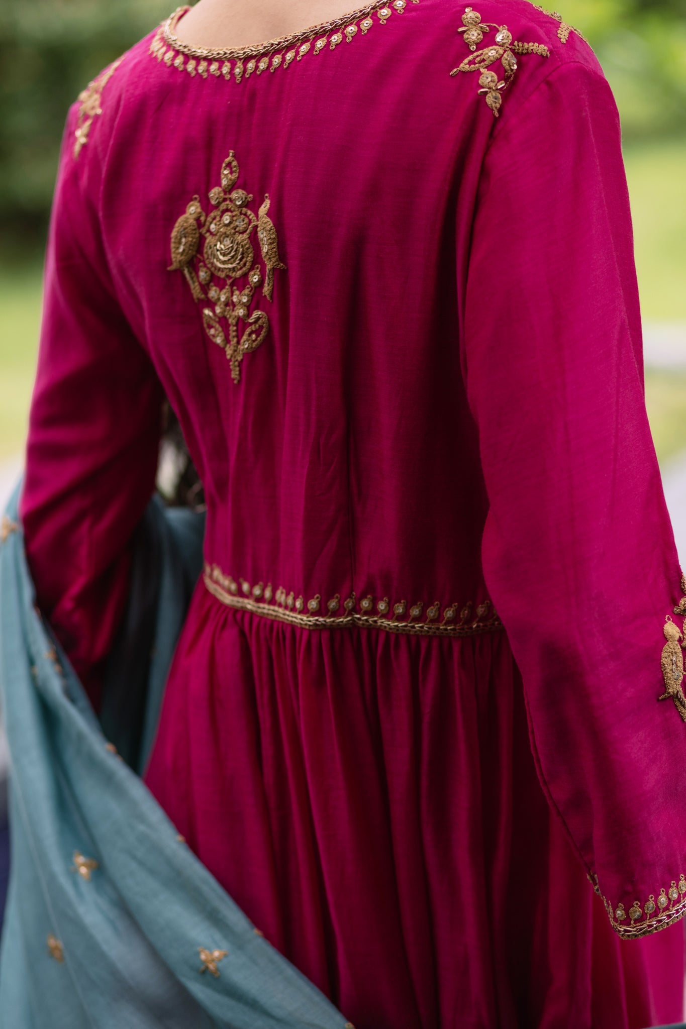 Rani Mughal Dori Kurta Set